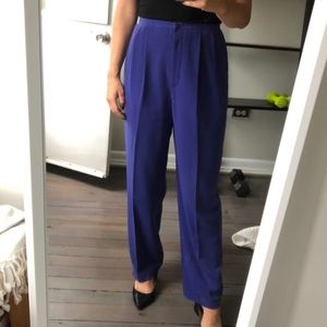 Vintage Purple Tapered Pants